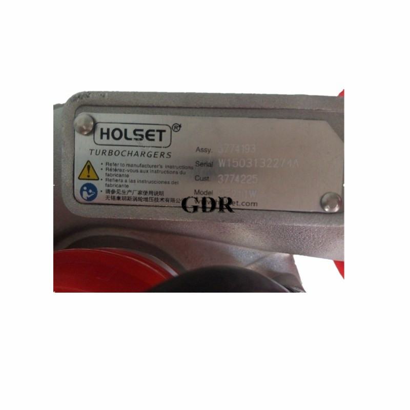 3774193 | Cummins ISF3.8 Turbocharger HE221W
